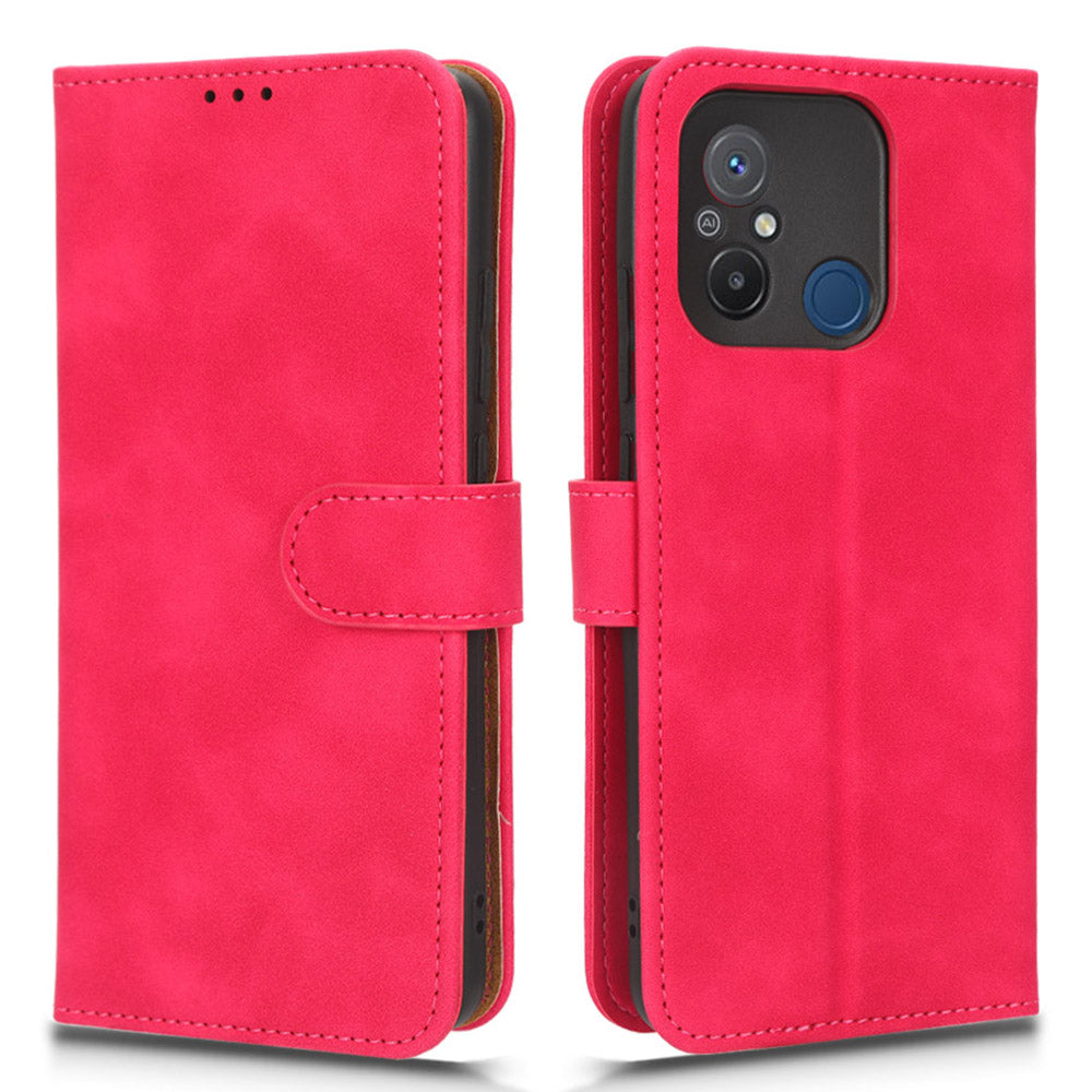 For Xiaomi Redmi 12C 4G 11A 4G PU Phone Leather Case Wallet Stand Skin-touch Cell Phone Cover For Xiaomi Redmi 12C 4G 11A 4G PU Phone Leather Case Wallet Stand Skin-touch Cell Phone Cover